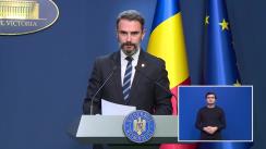 Declarații de presă după ședința Guvernului României din 28 decembrie 2021