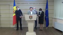 Briefing de presă susținut de deputatul Fracțiunii PAS Dan Perciun, președintele Comisiei protecție socială, sănătate și familie, cu privire la totalurile activității comisiei, de la începutul legislaturii a XI-a