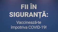 Conferință de presă privind situația epidemiologică prin COVID-19 și procesul de vaccinare în Republica Moldova