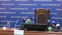 Conferință de presă susținută de ministra Sănătății, Ala Nemerenco, în legătură cu pregătirile sistemului de sănătate pentru a face față noului val al pandemiei COVID-19
