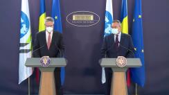Conferință de presă comună susținută de prim-ministrul României, Nicolae Ciucă și secretarul general al Organizației pentru Cooperare și Dezvoltare Economică, Mathias Cormann