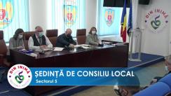 Ședința Consiliului Local al Sectorului 5 București din 31 ianuarie 2022