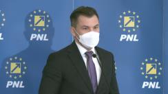 Declarație de presă susținută de Purtătorul de cuvânt al Partidului Național Liberal, Ionuț Stroe