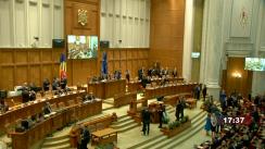 Ședința solemnă comună a Camerei Deputaților și Senatului consacrată aniversării a 15 ani de la aderarea României la Uniunea Europeană