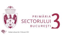 Ședința Ordinară a Consiliului Local Sector 3 București din 3 februarie 2022