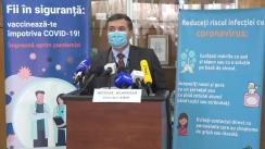 Conferință de presă organizată de Agenția Națională pentru Sănătate Publică privind situația epidemiologică prin COVID-19 și procesul de vaccinare în Republica Moldova