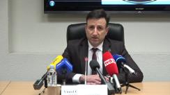 Briefing de presă susținut de către șeful Inspectoratului General al Poliției, Viorel Cernăuțeanu