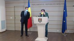Declarațiile lui Dumitru Alaiba în timpul ședinței Parlamentului Republicii Moldova din 17 februarie 2022