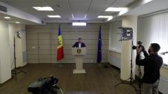 Briefing de presă al deputaților din Fracțiunea parlamentară a Blocului Comuniștilor și Socialiștilor