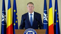 Declarație de presă susținută de Președintele României, Klaus Iohannis, după ședința CSAT din 24 februarie 2022