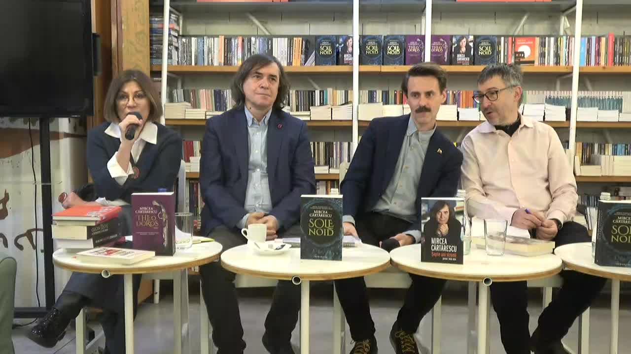 Mircea Cărtărescu în dialog cu Will Evans și Lidia Bodea despre succesul ediției americane a romanului „Solenoid”