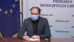 Briefing de presă susținut de Primarul General al municipiului Chișinău, Ion Ceban