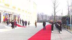 Ceremonia primirii oficiale a premierului României, Nicolae-Ionel Ciucă, de către premierul Republicii Polone, Mateusz Morawiecki