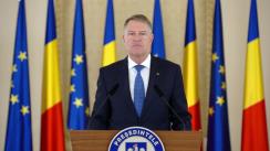 Declarație de presă susținută de Președintele României, Klaus Iohannis, după ședința privind gestionarea epidemiei de COVID-19