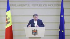 Briefing de presă susținut de către deputatul din Fracțiunea parlamentară a Blocului Comuniștilor și Socialiștilor, Radu Mudreac