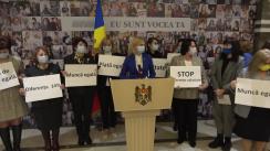Declarațiile Doinei Gherman în timpul ședinței Parlamentului Republicii Moldova din 10 martie 2022