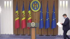 Conferință de presă susținută de Secretarul General al Guvernului Republicii Moldova, Dumitru Udrea