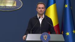 Declarații de presă după ședința Guvernului României din 12 martie 2022