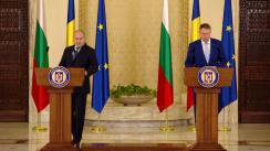 Declarații de presă susținute de Președintele României, Klaus Iohannis, și Președintele Republicii Bulgaria, Rumen Radev