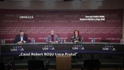Conferință de presă susținută de Avocații Vadim Vieru, Dumitru Buliga și Cristina Sultan cu tema „Cazul Robert Roșu trece Prutul” – persecutarea avocaților vocali din dosarele penale de rezonanță”