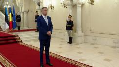 Ceremonia primirii oficiale a Președintelui Estoniei, Alar Karis, de către Președintele României, Klaus Iohannis