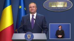 Conferință de presă după ședința Guvernului României din 18 martie 2022