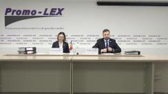 Conferință de presă organizată de Asociația Promo-LEX cu tema „Problemele sistemice constatate de CtEDO în cauza Cosovan vs. Moldova”