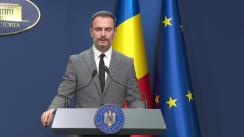 Conferință de presă după ședința Guvernului României din 30 martie 2022