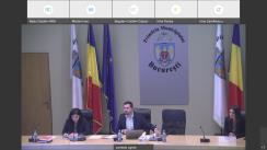 Ședință de dezbatere publică susținută de Primăria Municipiului București pe tema proiectului de hotărâre privind demararea acțiunii de accesibilizare a trotuarelor din municipiul București pentru persoanele cu handicap