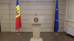 Briefing de presă al deputatului fracțiunii parlamentare a Partidului „ȘOR”, Petru Jardan