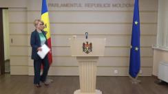 Briefing de presă al deputaților din Fracțiunea parlamentară a Blocului Comuniștilor și Socialiștilor