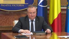 Participarea online a premierului Nicolae-Ionel Ciucă la lucrările Adunării Generale a Asociației Orașelor din România (AOR)