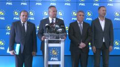 Declarații de presă susținute de premierul României, Nicolae-Ionel Ciucă, referitor la depunerea candidaturii pentru președinția PNL