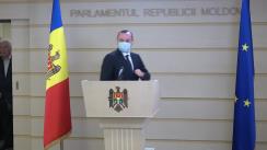 Declarația fracțiunii Blocului Comuniștilor și Socialiștilor în timpul ședinței Parlamentului Republicii Moldova din 7 aprilie 2022