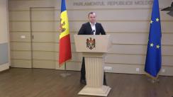 Briefing de presă al deputaților din Fracțiunea parlamentară a Blocului Comuniștilor și Socialiștilor