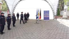 Ceremonia de înmânare a lotului de asistență a Germaniei pentru Republica Moldova