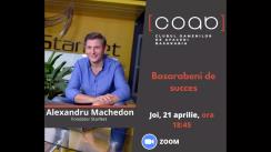 Clubul Oamenilor de Afaceri Basarabia. Invitat - Alexandru Machedon