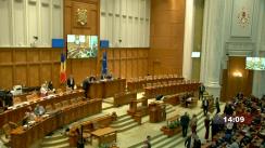 Ședința comună a Camerei Deputaților și Senatului României din 3 mai 2022