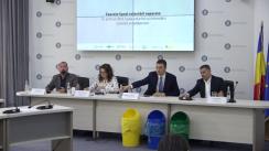 Conferință de presă susținută de ministrul Mediului, Apelor și Pădurilor, Barna Tánczos