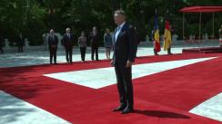 Primirea Președintelui Republicii Federale Germania, Frank-Walter Steinmeier, de către Președintele României, Klaus Iohannis