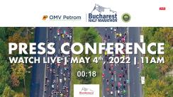 Conferință de presă organizată de Bucharest HALF MARATHON, referitoare la Semimaratonul Bucureștiului 