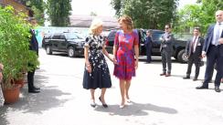 Vizita Primelor Doamne a României și a Statelor Unite ale Americii, Carmen Iohannis și Jill Biden, la Școala Gimnazială „Uruguay”