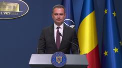 Conferință de presă după ședința Guvernului României din 11 mai 2022