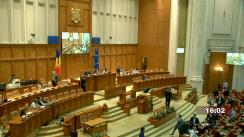 Ședința în plen a Camerei Deputaților României din 16 mai 2022