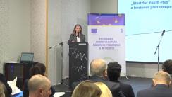 Ceremonia de acordare a certificatelor de grant pentru două concursuri desfășurate în cadrul programului UE „Măsuri de Promovare a Încrederii”: „Mentorat în afaceri - Start pentru tineri” și „Crearea de sinergii pentru comunitățile de afaceri competitive de pe ambele maluri ale râului Nistru”