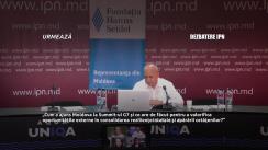 Dezbaterea publică organizată de Agenția de presă IPN la tema „Cum a ajuns Moldova la Summit-ul G7 și ce are de făcut pentru a valorifica oportunitățile externe în consolidarea rezilienței statale și apărării cetățenilor?”