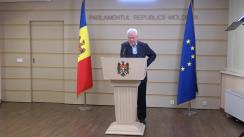 Declarație de presă susținută de deputatul Fracțiunii parlamentare a Blocului Comuniștilor și Socialiștilor, Vladimir Voronin, în timpul ședinței Parlamentului Republicii Moldova din 26 mai 2022