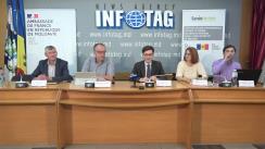 Conferință de presă organizată de Ambasada Franței în Republica Moldova „Concluziile proiectului de gestionare a deșeurilor Telenești-Savoie Déchets”