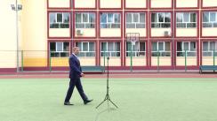 Declarații de presă susținute de Președintele României, Klaus Iohannis, la finalul vizitei la Școala Gimnazială nr. 11 din Buzău