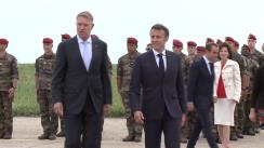 Declarație de presă susținută de Președintele României, Klaus Iohannis, și a Președintelui Republicii Franceze, Emmanuel Macron